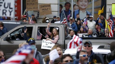 Pa. state leaders push back against lockdown orders