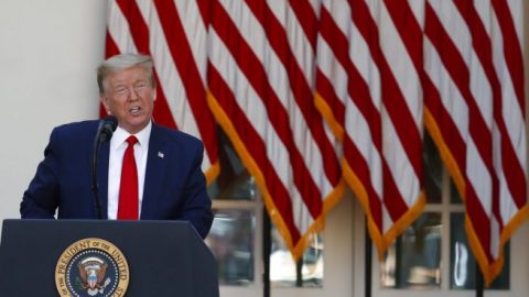 President Trump backs liability protection for businesses that reopen