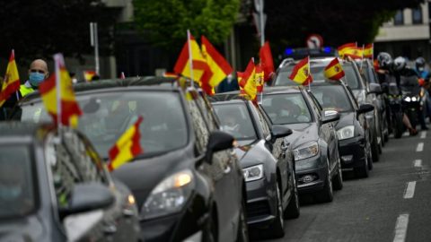 Thousands protest in Spain as lockdown restrictions damage economy