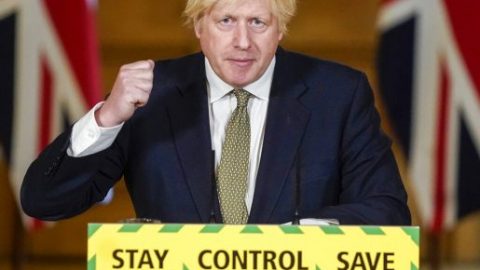 U.K.’s prime minister unveils nationwide contact tracing program