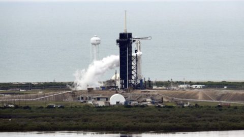Historic NASA, SpaceX launch delayed due to weather