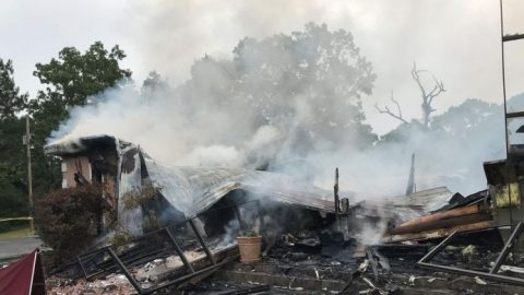 Authorities investigate Miss. church fire as possible arson