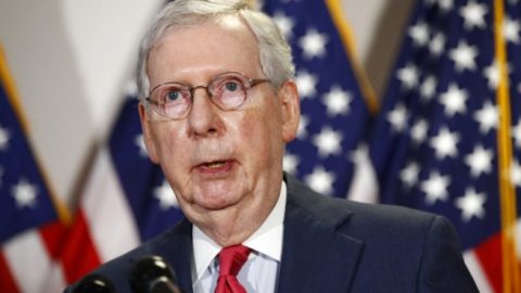 Sen. McConnell shows support for peaceful protesters, denounces violent riots