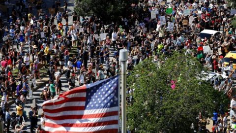 4 officers hospitalized after being shot during protests in St. Louis
