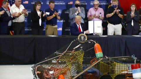 President Trump signs executive order on commercial fishing