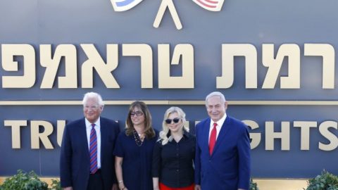 Israel approves funding for new ‘Trump Heights’ settlement