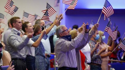 VP Pence speaks on coronavirus pandemic, faith during Texas visit