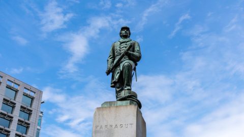 ‘Social Justice Warriors’ Deface Statues Of Literal Social Justice Warriors