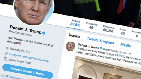 Twitter Is Now Censoring Trump For Saying He’ll Enforce The Law