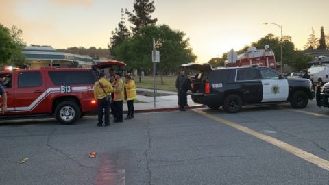 At least 2 detained for suspected arson after Calif. fire