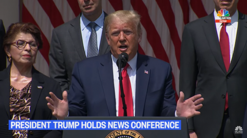 Media Reports Trump Comments Wildly Out Of Context, Claims He Said George Floyd Is Happy About Jobs Report