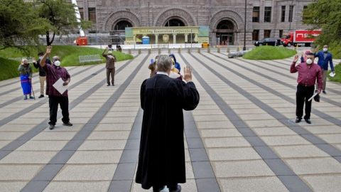 Immigration judges union sues DOJ over policy that allegedly violates free speech