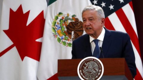 President of Mexico praises USMCA ahead of White House meeting
