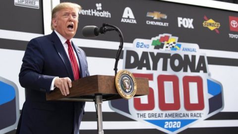 President Trump: Display of confederate banner is freedom of speech