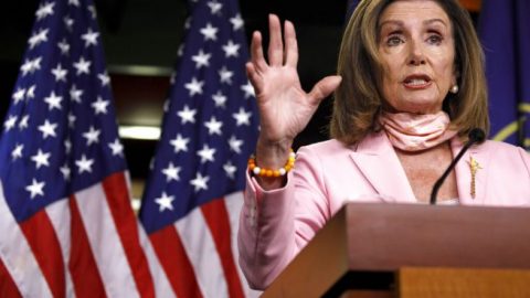 Pelosi under fire for shrugging off concerns about Columbus statues