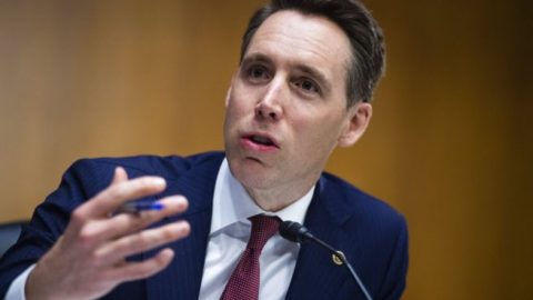 Sen. Hawley will not vote for SCOTUS justices unless they have publicly denounced Roe v. Wade decision