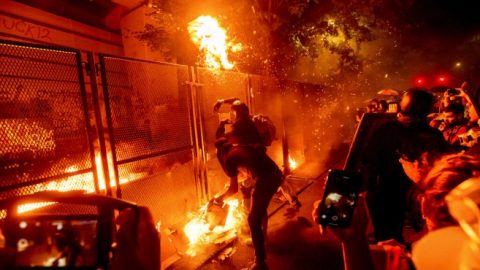 Justice Department arrests 18 Portland rioters