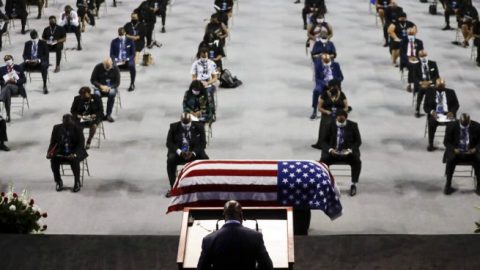 Memorial service held in honor of John Lewis