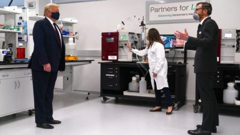 President Trump says a COVID-19 vaccine will be available in ‘record’ time