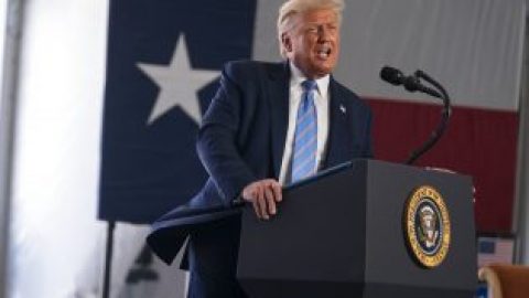 President Trump: Texas cases begin to decline, vaccine expected soon