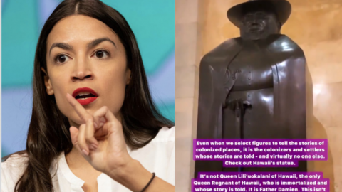AOC Condemns Catholic Priest Who Sacrificed His Life Serving Others As A ‘White Supremacist’