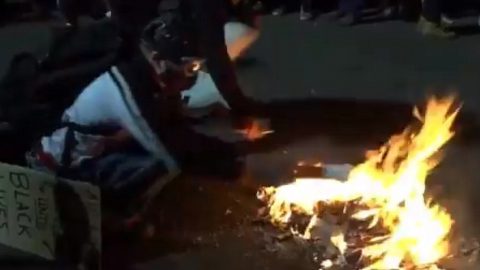 As They Turn To Burning Bibles, Portland Rioters Show Their True Colors